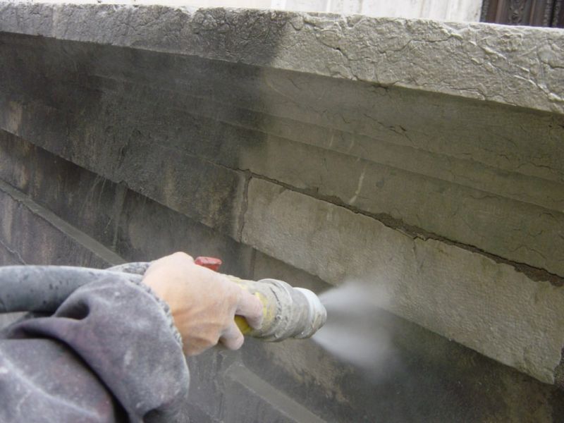 soda blasting